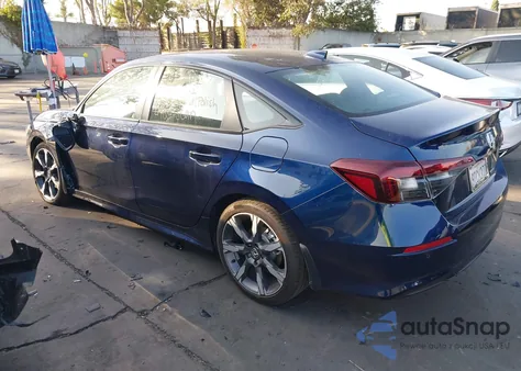 2025 Honda Civic Hybrid Sport/Sport Touring из США, поврежденный, VIN 2HGFE4F8XSH330583